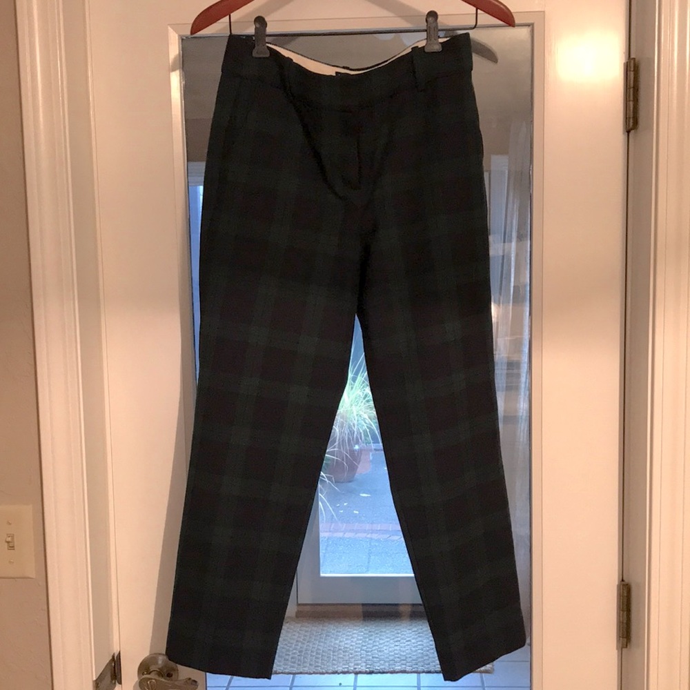 J.Crew plaid Cameron pant